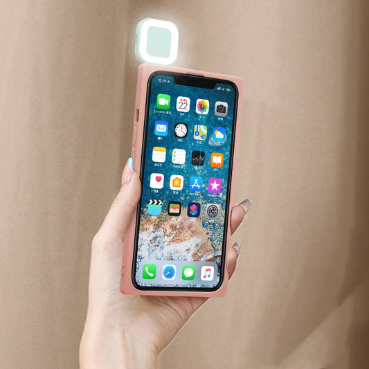 Funda Móvil con Anillo y Luz LED para Selfies - Image 2