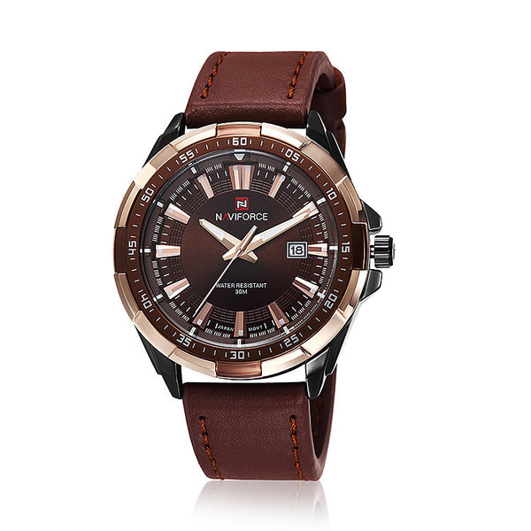 Reloj Deportivo Empresarial NAVIFORCE 9056 - Resistente al Agua para Hombre