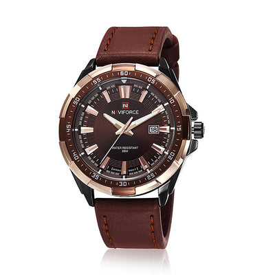 Reloj Deportivo Empresarial NAVIFORCE 9056 - Resistente al Agua para Hombre