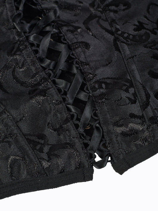 Bustier Reductor Retro con Cierre y Soporte de Sujetador Integrado - Image 9