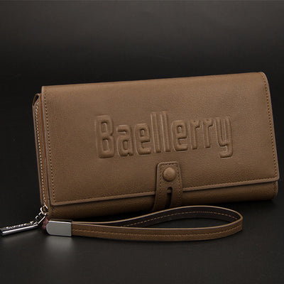 Cartera Multifuncional Baellerry Europe - Billetera Ejecutiva para Hombre de Gran Capacidad - Image 7