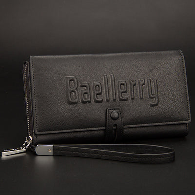 Cartera Multifuncional Baellerry Europe - Billetera Ejecutiva para Hombre de Gran Capacidad - Image 8