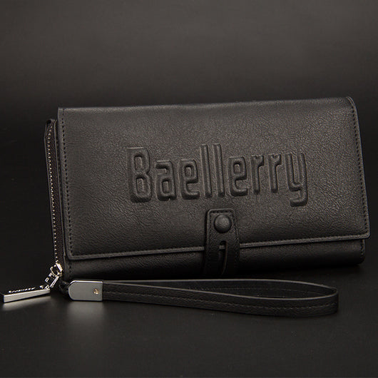 Cartera Multifuncional Baellerry Europe - Billetera Ejecutiva para Hombre de Gran Capacidad - Image 8
