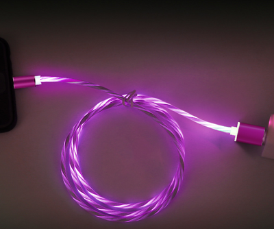 Cable de Carga Magnético USB Type-C 1m con Luz LED - Compatible iPhone, Samsung y Huawei - Image 6