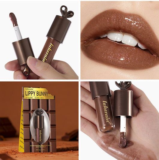 Brillo Labial Brasileño Color Chocolate - Hidratación Duradera y Brillo Intenso - Image 10