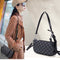Bolso Bandolera Mujer Pequeño con Estampado Blanco y Negro