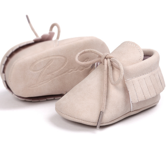 Zapatos de Cuero Suave para Bebé - Botines Cómodos Primavera