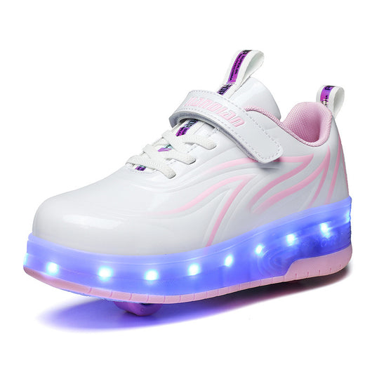Zapatos con Ruedas de Carga Luminosas - Modelos Simple y Doble - Image 25
