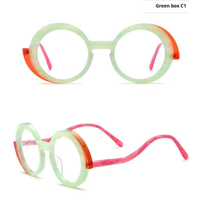 Marcos para Gafas Redondos Multicolor en Materiales Mixtos Unisex - Image 17
