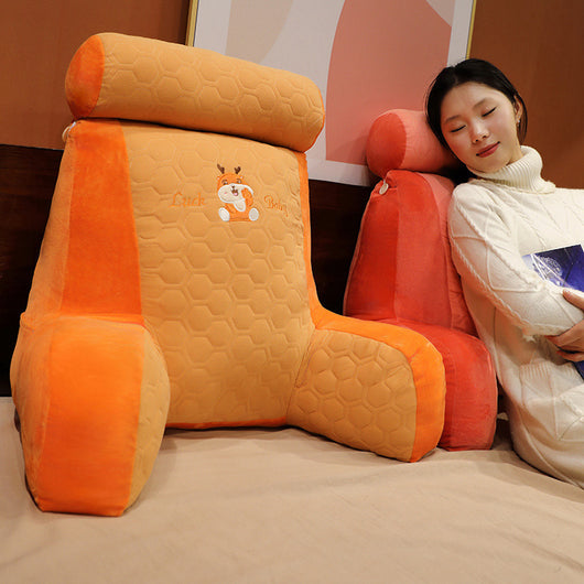 Almohada de Látex Elevada con Soporte Cervical y Funda Acolchada Premium - Image 4