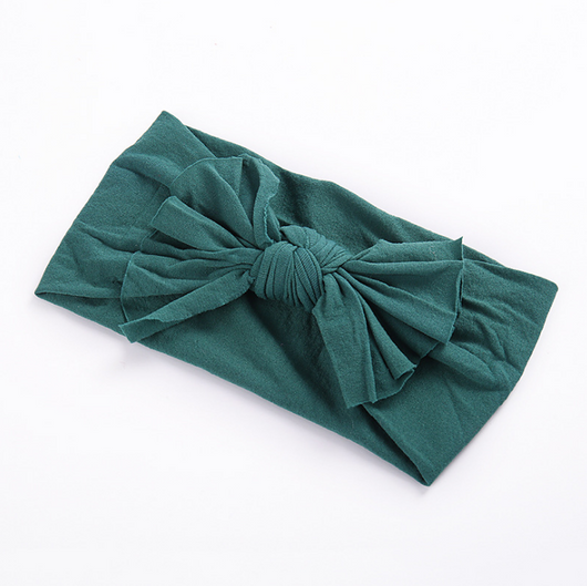 Diadema de Moño Tejida a Mano - Banda Ancha de Nylon para Cabello - Image 15