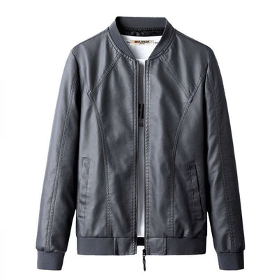 Chaqueta de Cuero Premium para Hombre - Abrigo Grueso y Cálido - Image 14