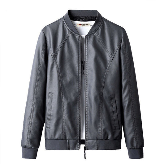 Chaqueta de Cuero Premium para Hombre - Abrigo Grueso y Cálido - Image 14
