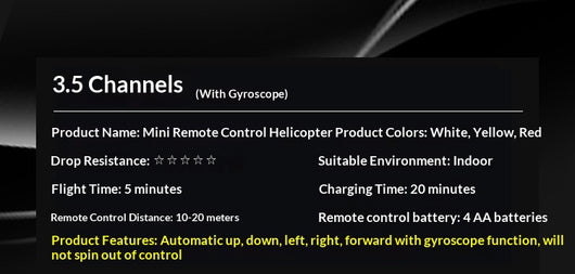 Helicóptero RC Mini 35 Canales Resistente a Caídas - Juguete Volador de Bolsillo - Image 31
