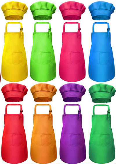 Uniforme de Chef y Delantal para Niños - Traje de Cocinero Infantil Personalizable - Image 10