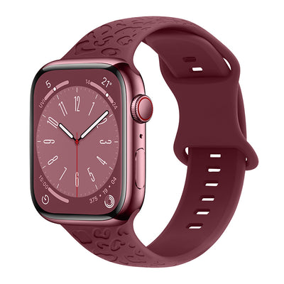 Correa de Silicona Estampado Leopardo para Apple Watch 1-9 y Ultra 3 - Image 29
