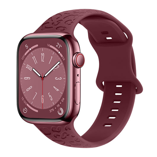 Correa de Silicona Estampado Leopardo para Apple Watch 1-9 y Ultra 3 - Image 29