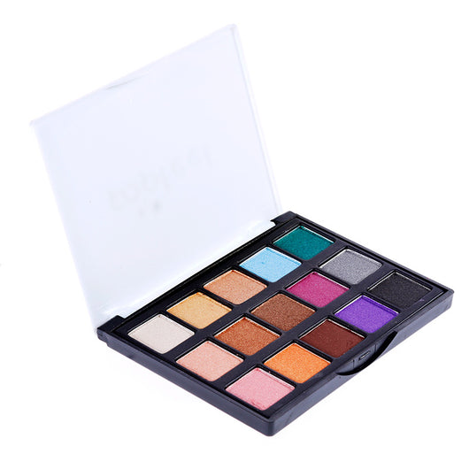 Paleta de Sombras Mate y Brillantes con Brochas - Tonos Tierra - Image 6