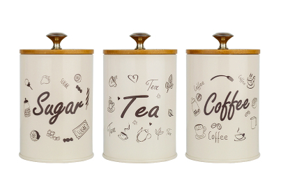 Set de 3 Frascos de Almacenamiento para Té, Café y Azúcar - Image 13
