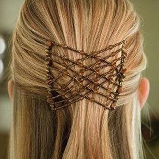 Peinetas Mágicas Coreanas con Perlas Brillantes - Set de Accesorios para el Cabello - Image 3