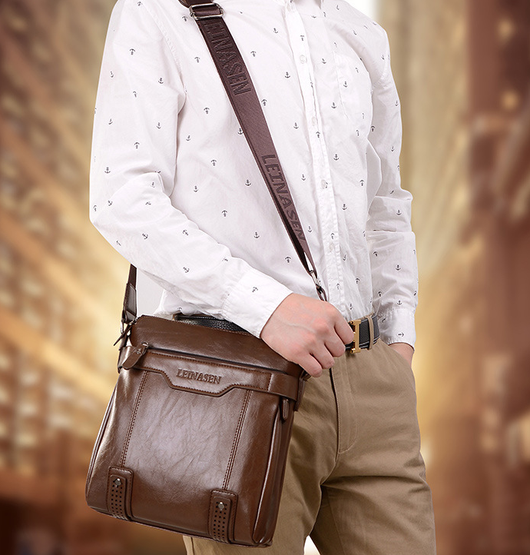 Bolsa Bandolera para Hombre - Mochila Crossbody Ajustable - Image 11