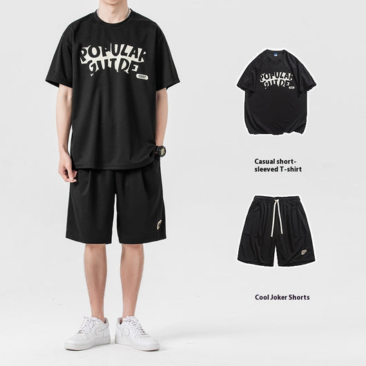Conjunto Deportivo Verano: Playera Manga Corta y Shorts Cómodos - Image 2