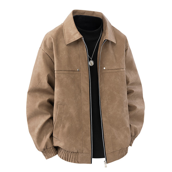 Chaqueta Vintage Americana Clásica de Solapa para Hombre
