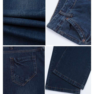 Jeans Rectos Anchos Hombre - Corte Relajado y Moderno - Image 6
