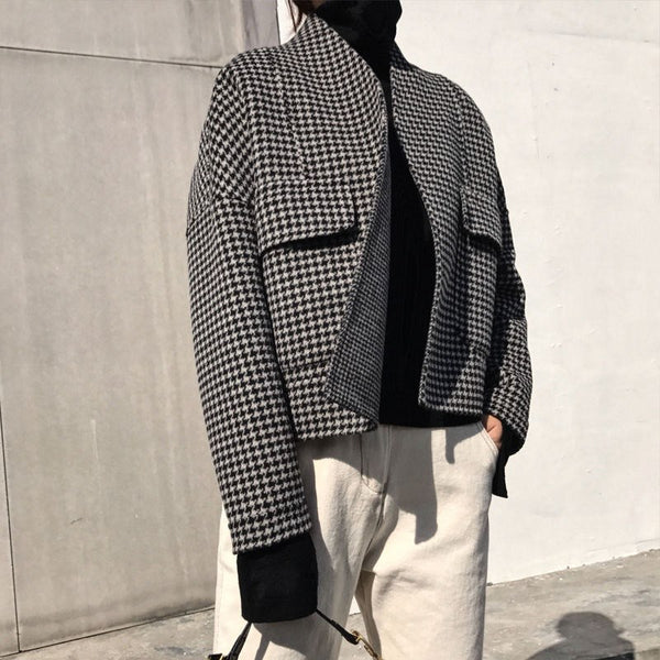 Blazer de Lana Pata de Gallo Infantil