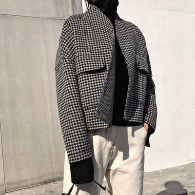 Blazer de Lana Pata de Gallo Infantil