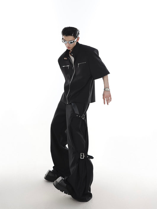 Pantalones Casuales Unisex con Bolsillo para Altavoz Portátil - Image 9
