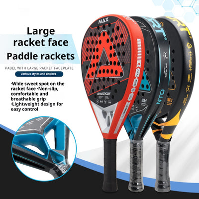 Raqueta de Tenis de Fibra de Carbono Estructura Jaula