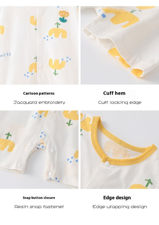 Ropa de Escalada Estampada en Algodón Puro para Niños - Image 24