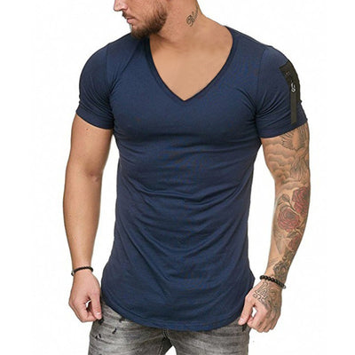 Camiseta manga corta con cierre en hombro - Image 9