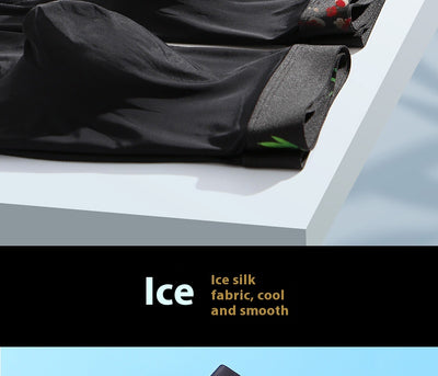 Calzoncillos Ice Silk Hombre - Transpirables con Seda de Hielo Meilan - Image 10