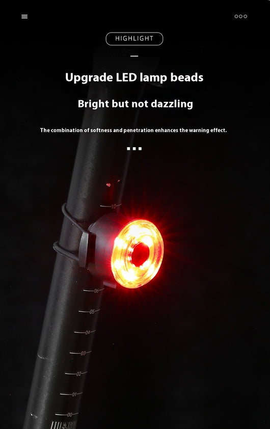 Luces de Advertencia Circular para Bicicleta de Montaña - Seguridad Nocturna - Image 7