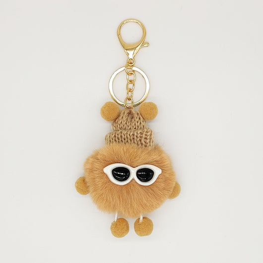 Llavero Peluche Duendecillo Adorable con Pelaje de Conejo Rex - Image 12