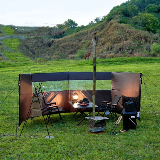 Carpa Solar Portátil Multifuncional para Camping