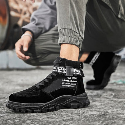 Botas Martin de caña alta con cordones - Sneakers versátiles - Image 6