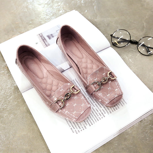 Zapatos Cómodos para Mamá con Hebilla Metálica - Colección Otoño 2021 - Image 8