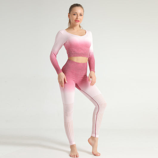 Conjunto de Yoga Degradado Colgante - Image 5