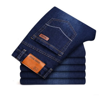 Jeans Rectos Elásticos Sueltos - Image 12