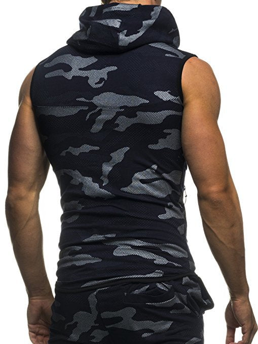 Chaleco Camuflaje Slim Fit con Dobladillo Redondeado - Image 3