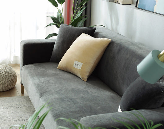 Funda de Sofá Chaise Gruesa y Elástica para Invierno - Image 8