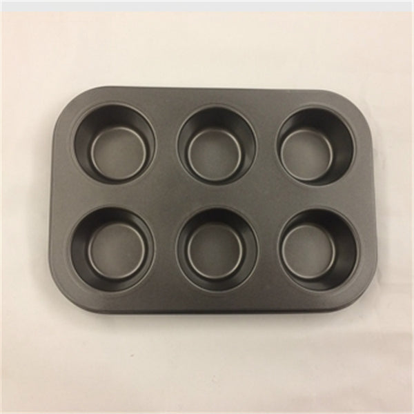 Set de Moldes para Cupcakes y Tartas - 6 Cavidades Antiadherentes Premium