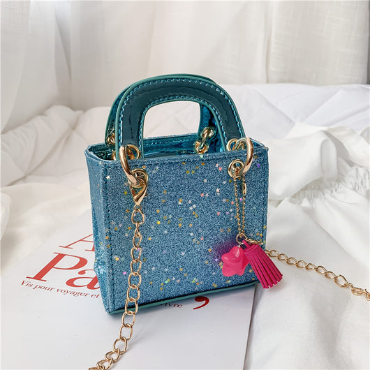 Bolso Infantil con Lentejuelas Brillantes para el Hombro - Image 16