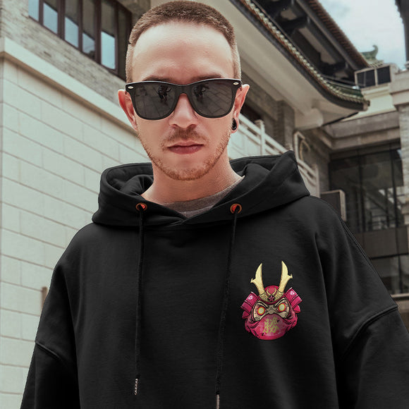 Sudadera Hoodie Oversize Plus con Forro Polar National Tide