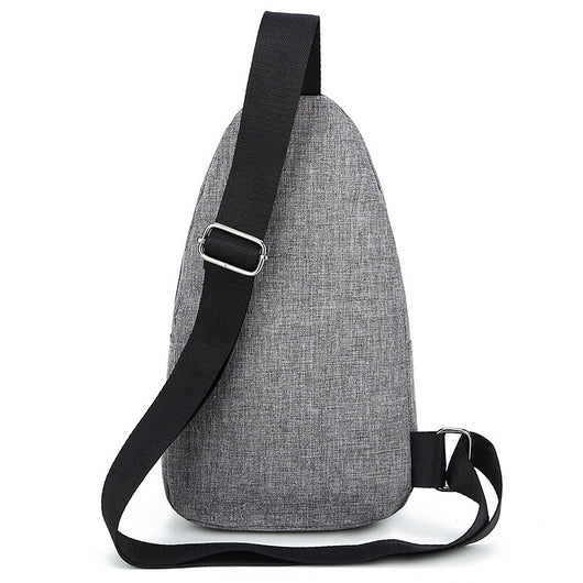 Bolsa Mensajera Estilo Coreano para Hombre - Tela Oxford Casual - Image 15