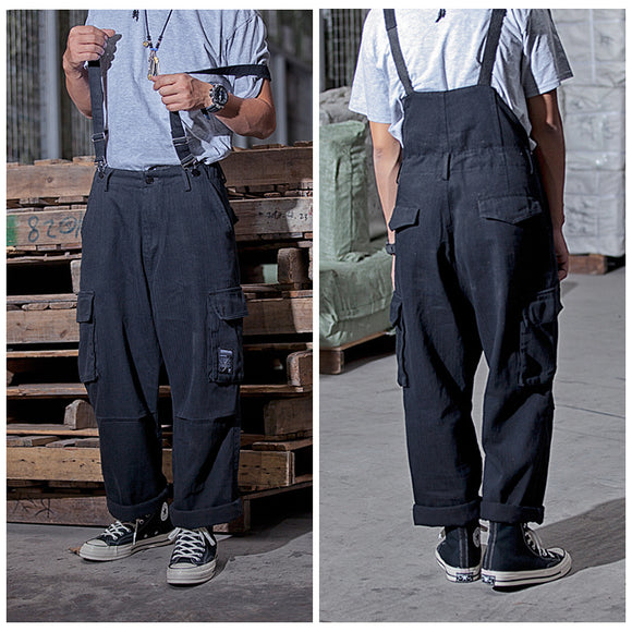 Pantalón Overol Holgado para Hombre - Comodidad y Estilo