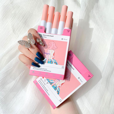 Set de Labiales Mate Aterciopelados de Larga Duración - Image 9